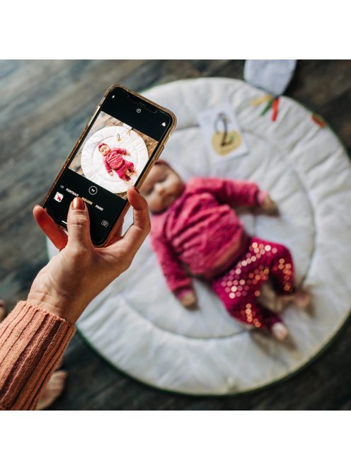 Tiny Love Luxe Gymini babatornáztató és játszószőnyeg zenével és mérföldkőkártyákkal