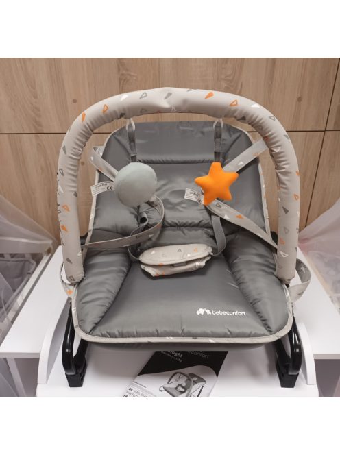 Bebeconfort Starlight Baby Rocker, Baby Rocker, Baby Rocker születéstől kb. 9 hónap (meleg szürke)