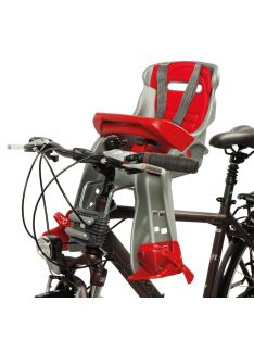   OKBaby Orion biciklis gyerekülés, piros-ezüst, OUTLET termék