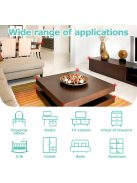 9 db puha baba sarokvédő-fekete. OUTLET termék