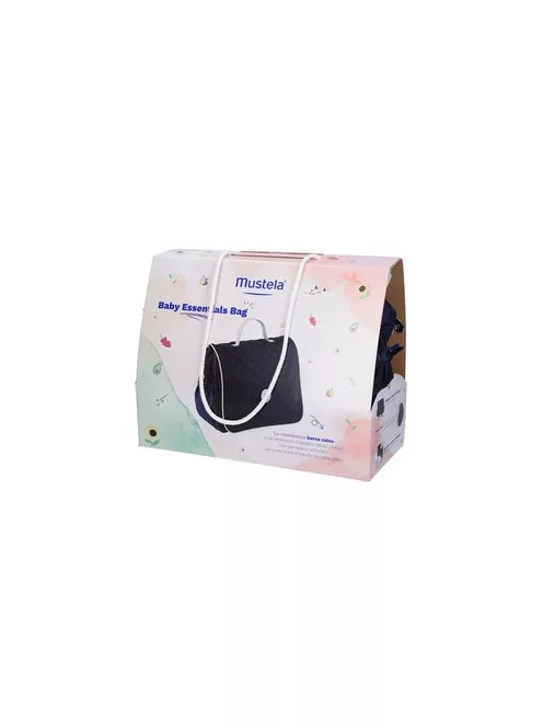 Mustela pelenkázó táska kozmetikumokkal. OUTLET termék