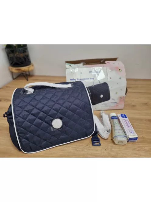 Mustela pelenkázó táska kozmetikumokkal. OUTLET termék