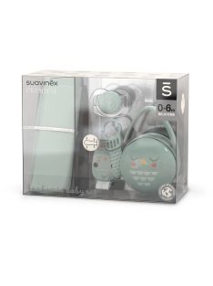   Suavinex Baby ajándékkészlet Bonhomia – zöld.OUTLET termék