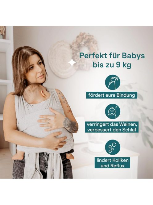 Koala Babycare® Baby Sling | Újszülött hordozó | Többfunkciós babahordozó kendő