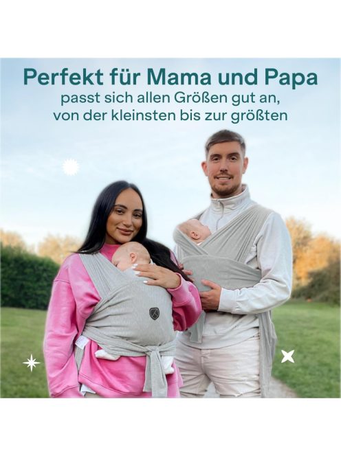 Koala Babycare® Baby Sling | Újszülött hordozó | Többfunkciós babahordozó kendő