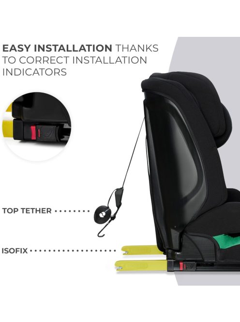 Kinderkraft Safety Fix 2 i-Size Isofix gyerekülés. OUTLET termék