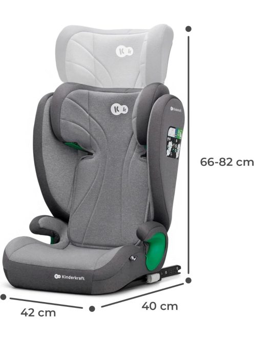 Kinderkraft gyerekülés Junior Fix 2 i-Size Isofix 100-150cm OUTLET termék