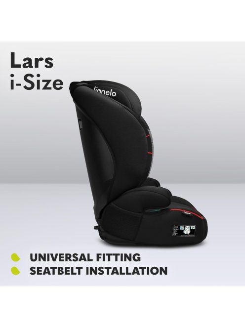  LIONELO LARS i-Size autós gyerekülés 100-150 cm, OUTLET termék