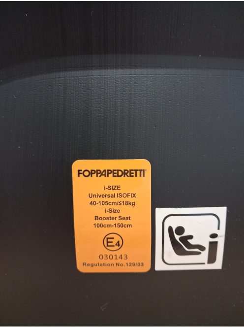 Foppapedretti Iturn i-Size 360° 40-150cm gyerekülés, OUTLET termék