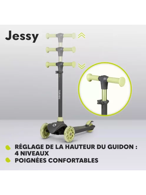 Lionelo Jessy Roller - zöld-fekete, OUTLET termék