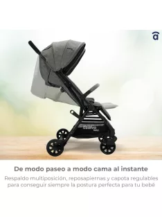 Asalvo Henry ikerbabakocsi-szürke, OUTLET termék