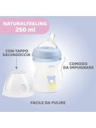 Chicco Natural Feeling Anti-Colic cumisüveg, 2hó+, 250 ml. OUTLET termék 