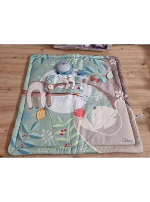 Chicco 2 az 1-ben elektromos játszószőnyeg fénnyel és zenével, OUTLET termék