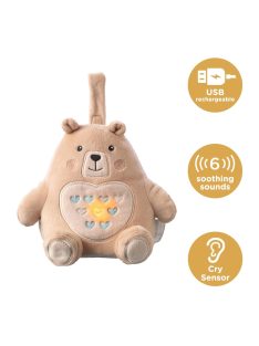    TOMMEE TIPPEE Bennie Medve alvássegítő sírásszenzorral- OUTLET termék