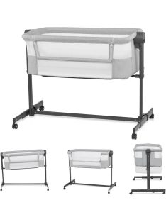 Kinderkraft Neste Up 2 babaöböl-szürke, OUTLET termék