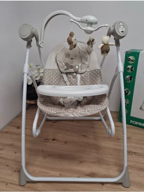 Foppapedretti Carillon elektromos pihenőszék és babahinta, OUTLET termék