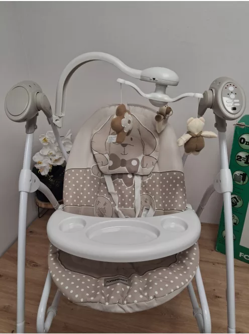 Foppapedretti Carillon elektromos pihenőszék és babahinta, OUTLET termék