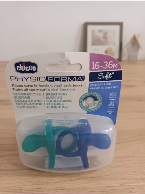 Chicco PhysioForma 16-36hó szilikon cumi 2db, OUTLET termék