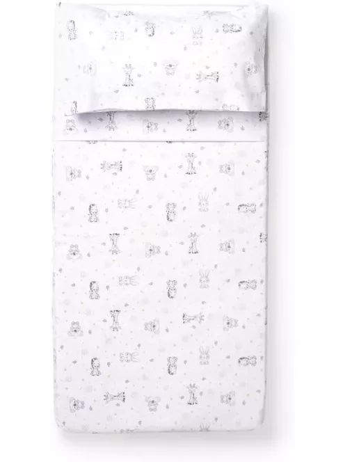 Interbaby 3 részes ágyneműhuzat szett babakocsiba, OUTLET termék