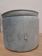 Roba ovális bársony gyermek puff tárolóval, OUTLET termék