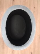 Roba ovális bársony gyermek puff tárolóval, OUTLET termék