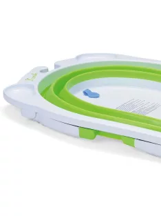   Foppapedretti Soffietto összecsukható babakád 81x23x46cm-zöld, OUTLET termék