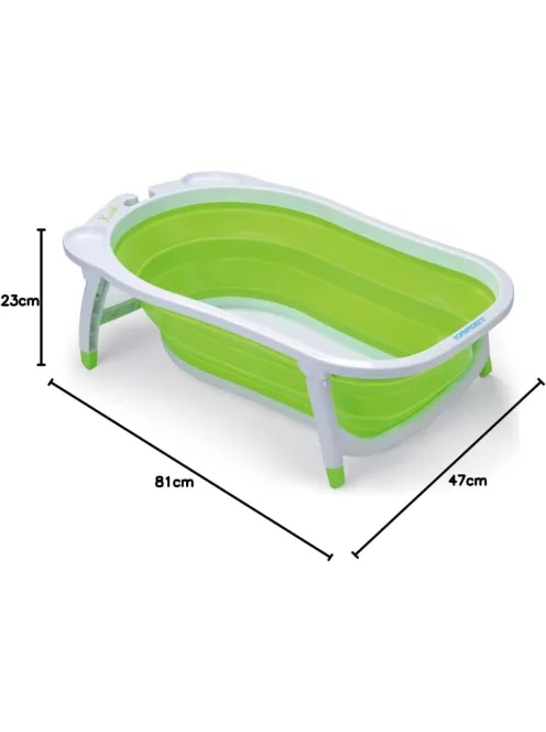 Foppapedretti Soffietto összecsukható babakád 81x23x46cm-zöld, OUTLET termék