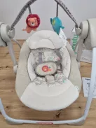 Ingenuity Soothe 'n Delight Cozy Kingdom elektromos pihenőszék, OUTLET termék