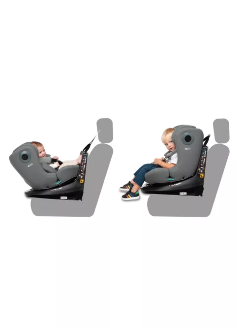 Foppapedretti FP360 i-Size 40-150cm Isofix 360° autósülés (Szürke) OUTLET termék