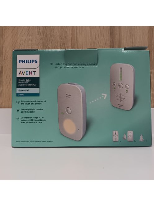 PHILIPS AVENT SCD503/26 DECT babaőrző . OUTLET termék