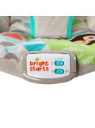 BRIGHT STARTS Safari pihenőszék rezeg,zenél 9 kg-ig OUTLET termék