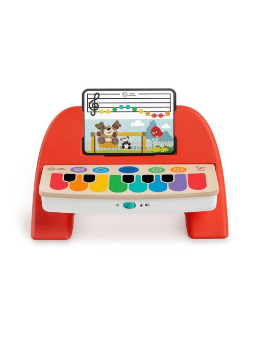 Baby Einstein 12577 Hape Cal Magic Touch zongora játék zongora fából, 3 kotta, 6 dallam, 6 hónapos kortól