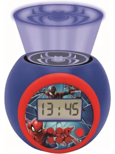 Projektor ébresztőóra Spiderman, OUTLET termék