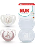 Nuk First Choice szilikon 2db-os cumi szett 0-6hó, OUTLET termék