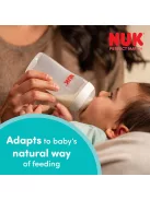  Nuk Perfect Match 160ml-es cumisüveg 0+hó-fehér, OUTLET termék