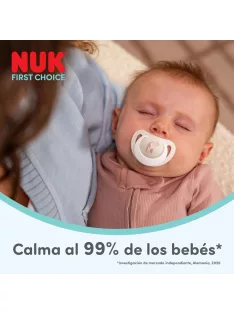   Nuk First Choice szilikon 2db-os cumi szett 0-6hó, OUTLET termék
