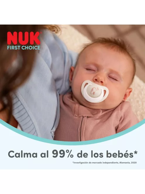 Nuk First Choice szilikon 2db-os cumi szett 0-6hó, OUTLET termék