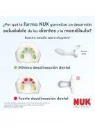 Nuk First Choice szilikon 2db-os cumi szett 0-6hó, OUTLET termék
