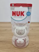 Nuk First Choice szilikon 2db-os cumi szett 0-6hó, OUTLET termék