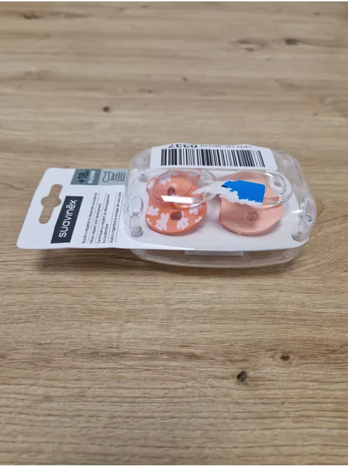 Suavinex SX Pro szilikon cumi 2db 18+hó, OUTLET termék