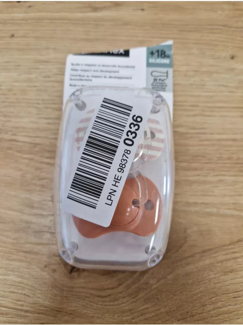 Suavinex SX Pro szilikon cumi 2db 18+hó, OUTLET termék