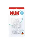 NUK First Choice cumisüveg CUMI SZILIKON 3m+  2db - OUTLET termék