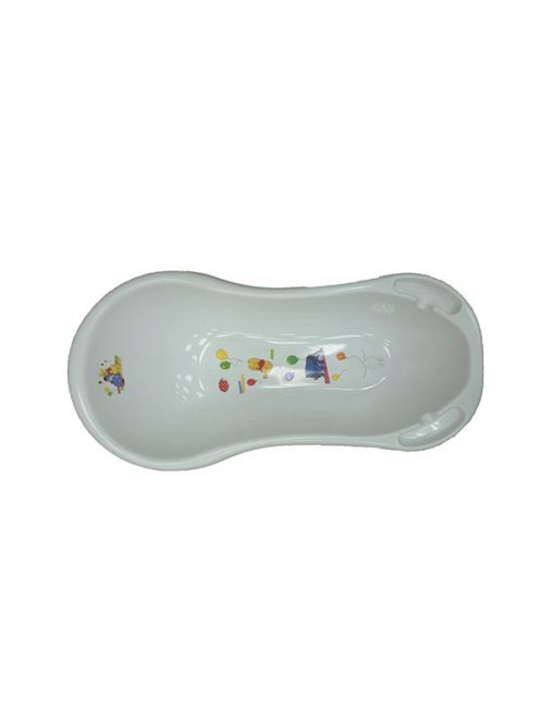 Lorelli Disney mintás piskóta kád leeresztő dugóval 100cm - Micimackó / fehér