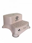 Disney mintás lépcsős fellépő - Mickey Minnie Love Light Pink