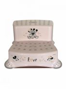 Disney mintás lépcsős fellépő - Mickey Minnie Love Light Pink
