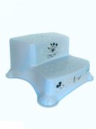 Disney mintás lépcsős fellépő - Mickey Minnie Love Light Blue