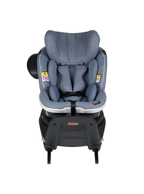 BeSafe gyerekülés iZi Turn i-Size ISOfix 61-105 cm Anthracite Mesh