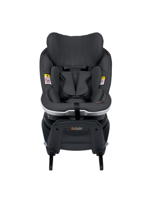 BeSafe gyerekülés iZi Turn i-Size ISOfix 61-105 cm Anthracite Mesh
