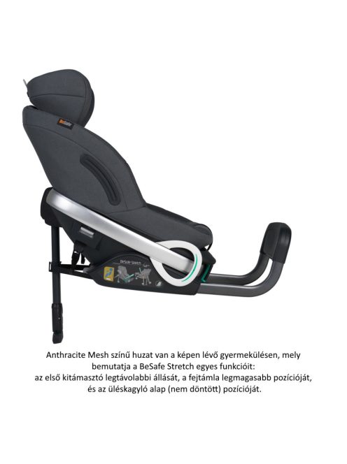 BeSafe gyerekülés Stretch I-Size 61-125 cm Premium Car Interior Black