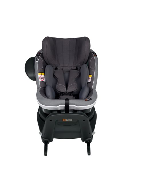 BeSafe gyerekülés iZi Turn M i-Size ISOfix 61-105 cm Metallic Melange